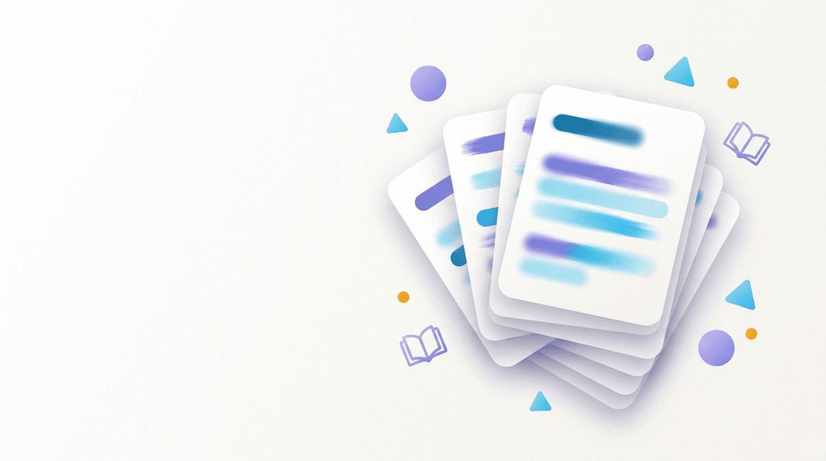 A stack of printable revision sheets